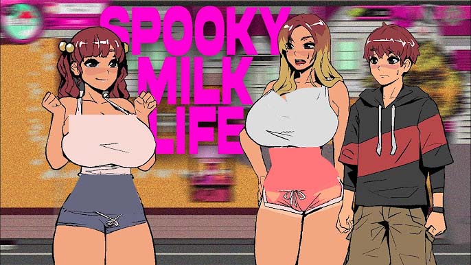 [拉大车像素SLG中文动态] 幽灵牛奶生活 Spooky Milk Life V0.61.4p 汉化版 [4.3G百度]
